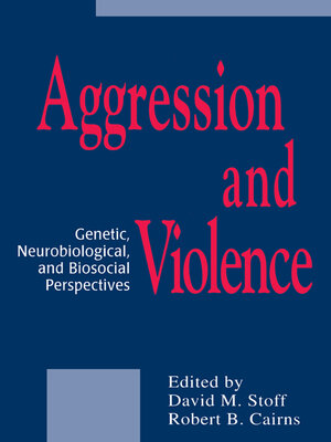 cover image of Aggression and Violence